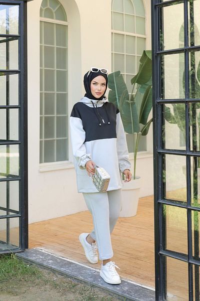 ISTANBUL STYLES Σετ γυναικεία αθλητική φόρμα διπλή