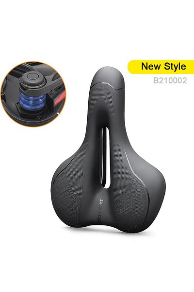 Choice B210002-02 Hollow Breathable Bicycle Saddle Men Women MTB Road Bike Saddle Shock Absorbing Comfortab