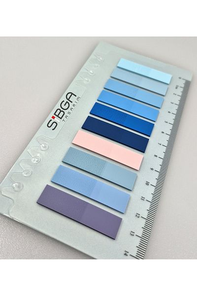 sibga tasarım Transparent Colored Postit Post-it Post It.Bookmark Bookmark Postit Sticker Note Paper 200 Sheets