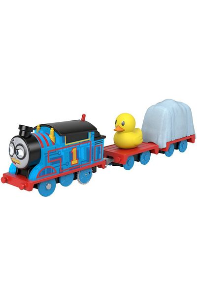 fısher Thomas & Friends - Secret Agent Motorized Locomotive with 2 Wagons