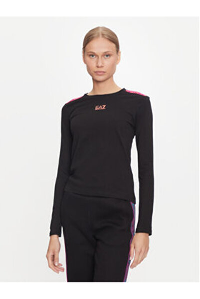 EA7 Emporio Armani Μπλούζα για αγόρια 6DTT16 TJLOZ Μαύρη