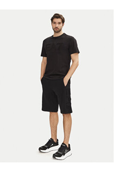 EA7 Emporio Armani Tricou bărbătesc negru EA7 EMPORIO ARMANI-7M000149 AF14772...