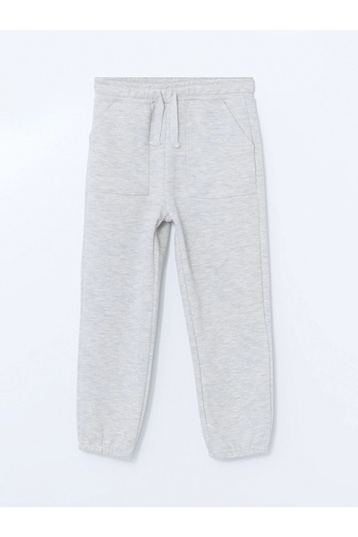 LC Waikiki Pantaloni de sport pentru băieți LCW Kids Gri cu talie elastică