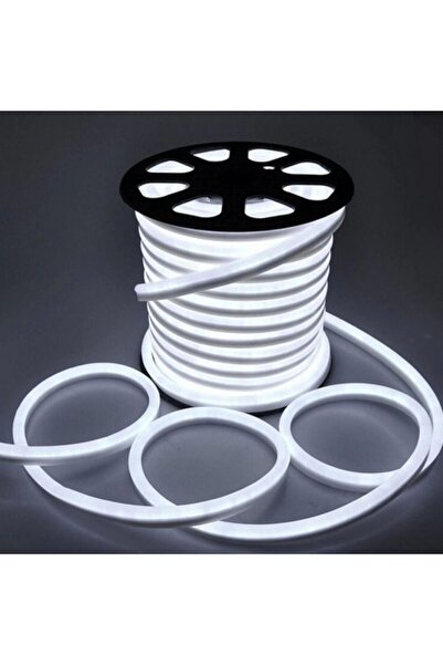 ŞANLED NEON Esnek Hortum Şerit Led BEYAZ rengi + 220V Fiş/1,2,3,4,5,10,15,20,...