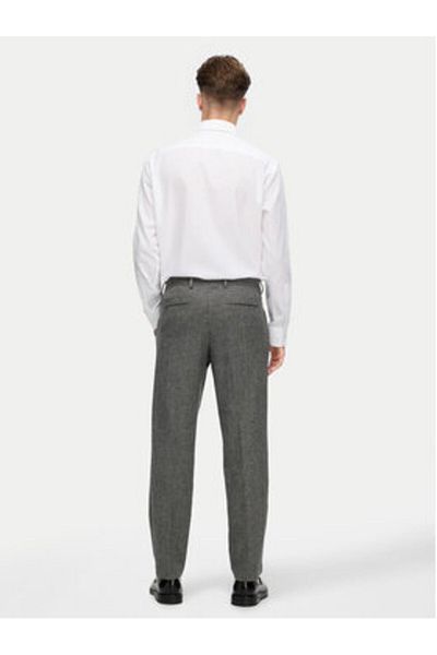 Selected Homme Men's fabric trousers 16094333 Gray