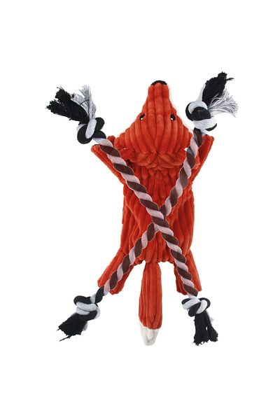 Nobby Plush Hard Fox Dog Toy 38cm