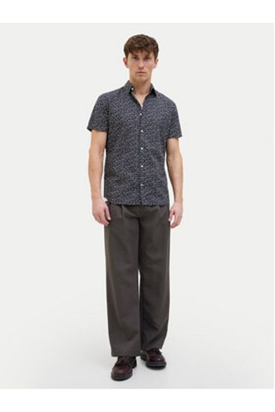 Jack & Jones Cămașă bărbătească Jack Jones 12274951 Bleumarin