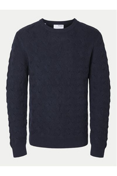 Selected Homme selected homme Men's Sweater 16094503 Navy blue