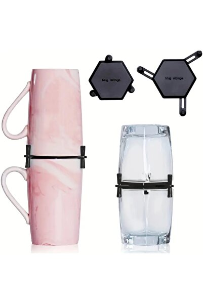 CMHOME 6 Pieces Coffee Mug, Cup Cabinet Organizer, Holder Organizer