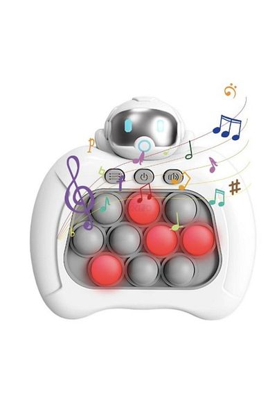 OEM Joc interactiv Pop-It Consola, antistres, cu sunete si lumini, Astronaut