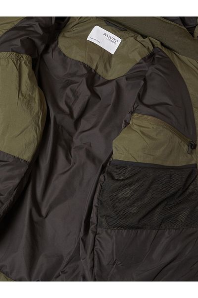 Selected Homme Jachetă de iarnă pentru bărbați 16089957 Verde