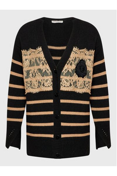 Ermanno Firenze Women's Cardigan N019EH8 Black