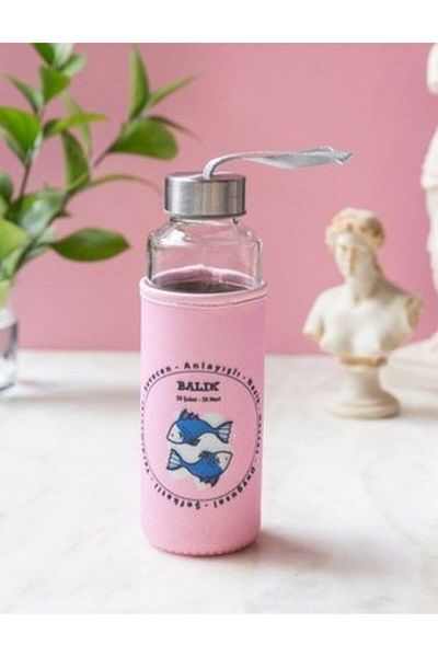 TEKNO İSTANBUL Tekno Istanbul Flask with Bushing Case 400 ml Fish Pink -Thn74770