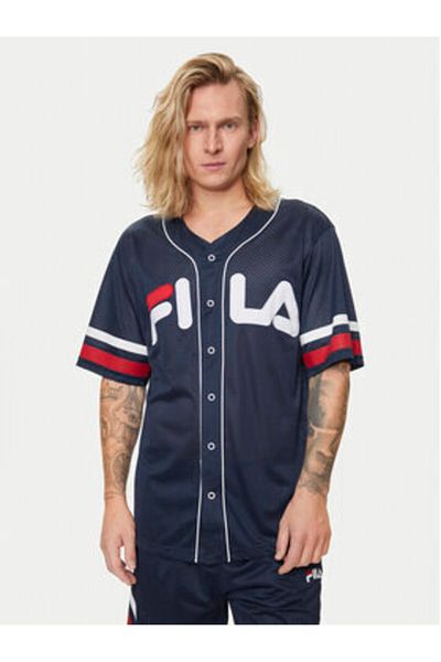 FILA Tricou bărbătesc FAM0652 bleumarin