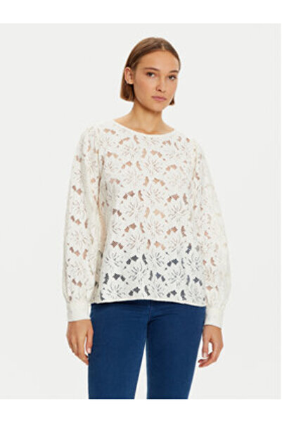 fransa Bluză de damă 20614130 Ecru