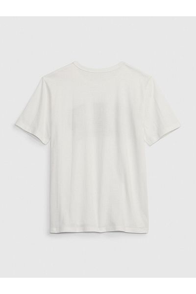 GAP Tricou băiețel 424016 alb