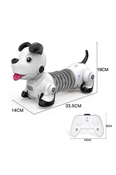 LiderGlobal Gl-777-603 U/K Light and Sound Cute Robot -Vrd