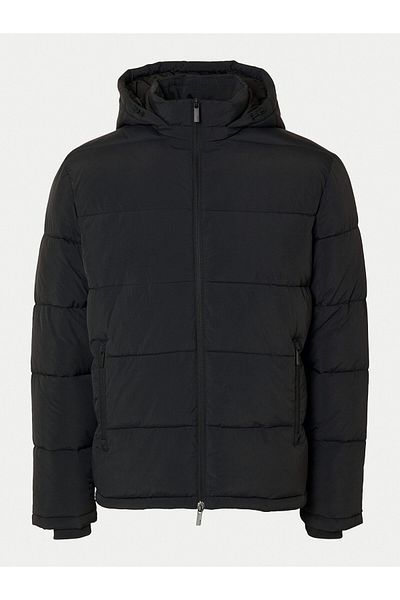 Selected Homme Jachetă de iarnă pentru bărbați 16089957 Negru