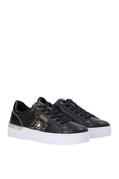Liu Jo Black shoes with gold appliqués