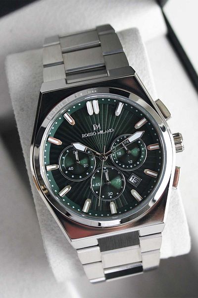 Rosso Milano Rm812630A6 Men's Wrist Watch with Steel Cord
