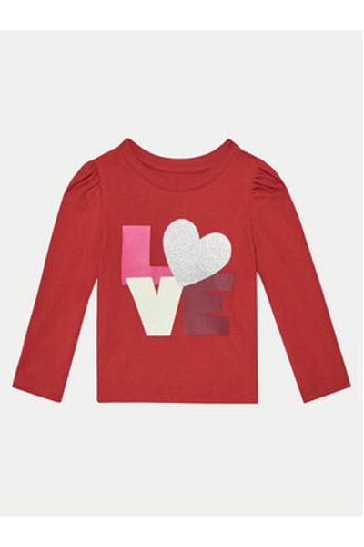 GAP Girl Blouse 525362-08 Red