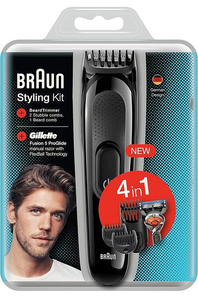 Braun SK3000 4-in-1 Hair Styling Set for Men