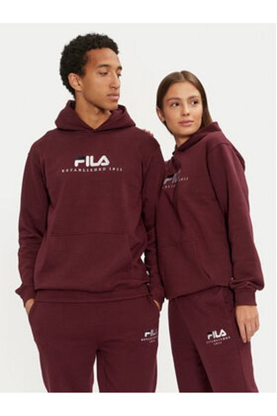 FILA Unisex Sweatshirt FAU0145 Burgundy