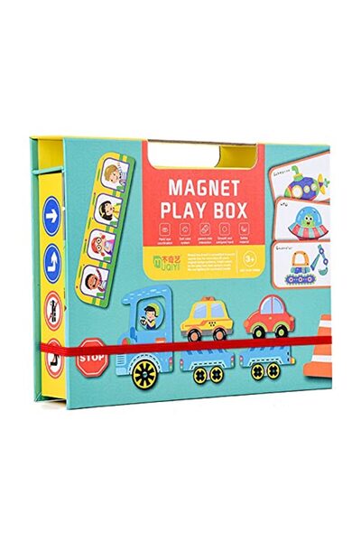 OEM Carte magnetica cu litere si cifre, Montessori