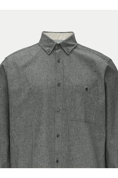 s.Oliver s oliver Mens Shirt 10.3.11.11.120.2152433 Gray
