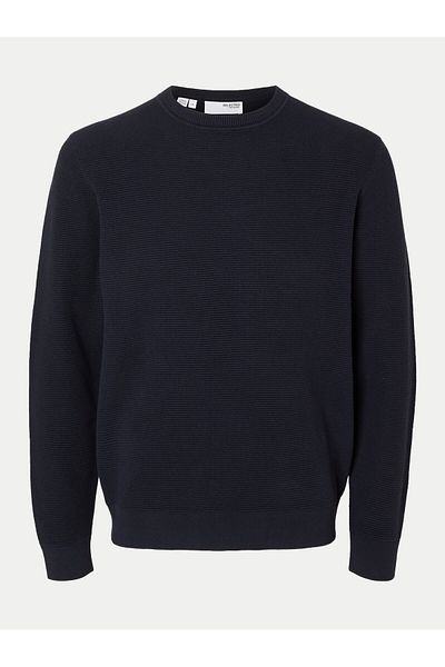 Selected Homme Pulover bărbătesc selected homme 16094385 Albastru marin