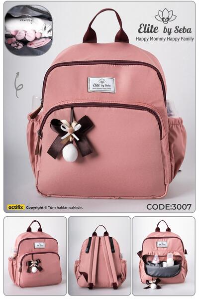 Melodi Pembe Anne Bebek Bakım Çantası