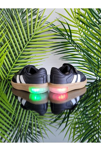 elma bebe Lighted Suitable for Daily Use Unisex Girls Boys Baby Kids Sneaker Sports Shoes