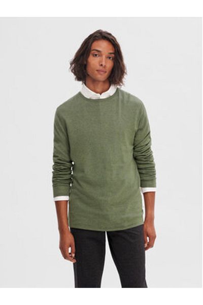 Selected Homme Pulover bărbătesc 16079774 Verde