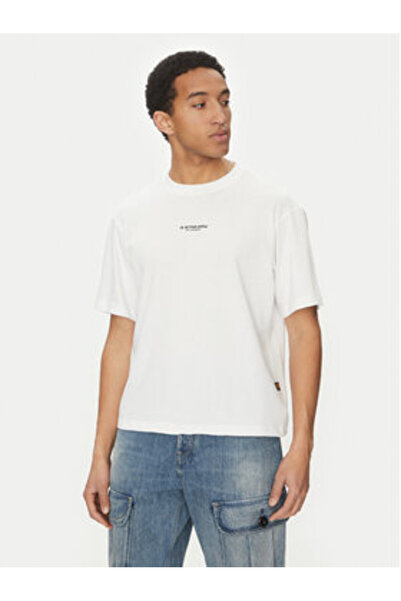 G-STAR RAW g star raw Men's T-Shirt D24780-C336 White