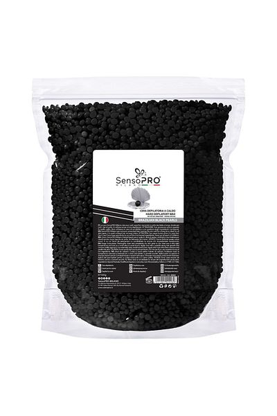 SensoPRO Milano Black Pearls Granule Epilation Wax, 1000g