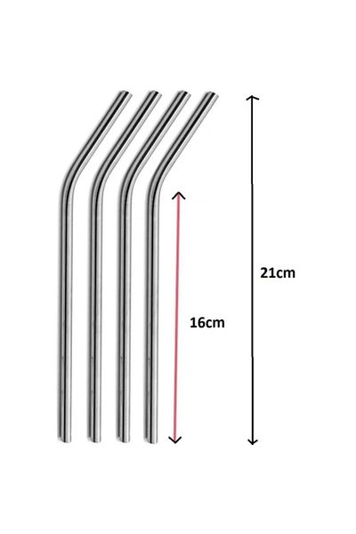 costurera Stainless Steel Straw Set 5 Pieces