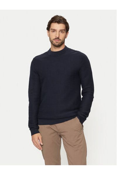 Selected Homme Pulover bărbătesc 16095640 Bleumarin