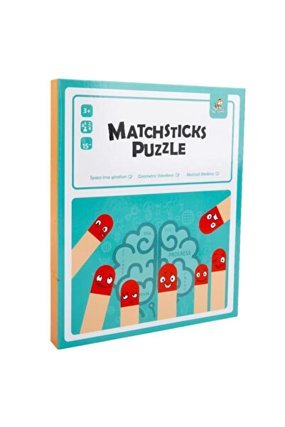 OEM Joc educativ magnetic cu betisoare amuzante, din lemn, Montessori