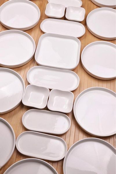 Atbyhome Skye 23 Piece Ceramic Breakfast Set for 12 People – Breakfast Set Presentation Set