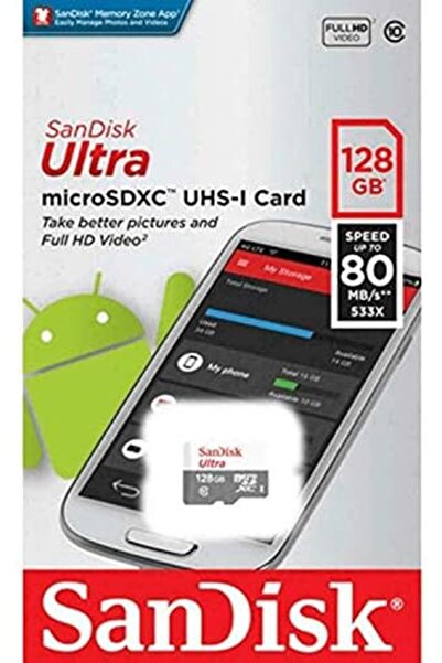 SanDisk Ultra microSDXC UHS-I 128GB 80MB/s Class 10