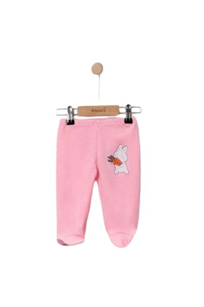 Necix's Pink Rabbit Themed Baby Girl's Six-Piece Walking Shoes