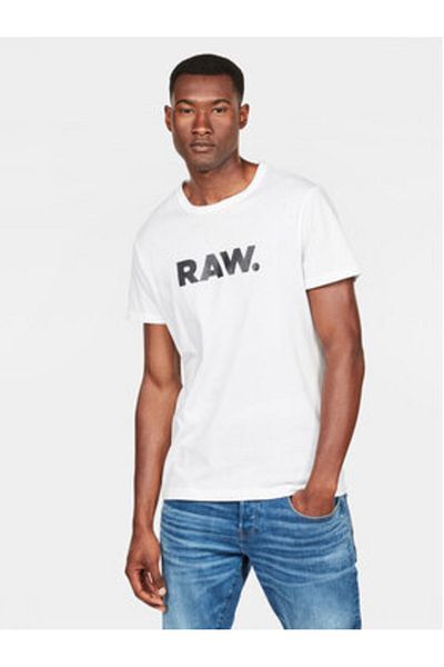 G-STAR RAW Tricou bărbați g-star raw D08512-8415 alb