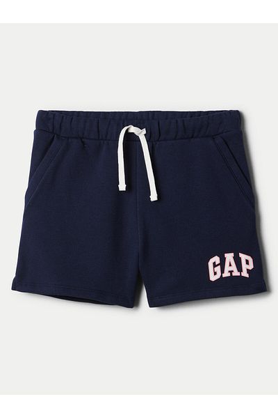 GAP Pantaloni scurți sport pentru fete 890982-01 bleumarin