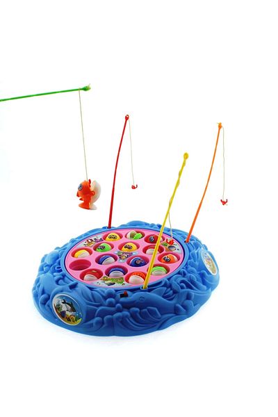 storeks Round Blue Fishing Game