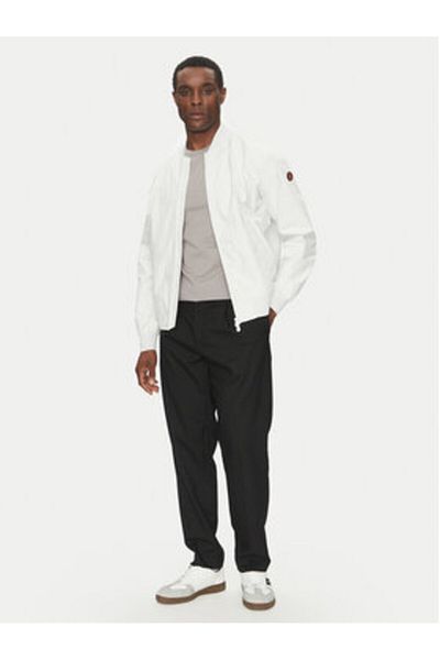 SAVE THE DUCK Men's Bomber Jacket D32160U-WIND20 White