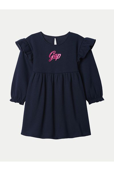 GAP Rochie casual pentru fete 645433-01 bleumarin