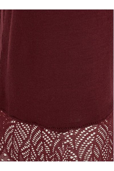 Femilet Women's Pajama Pants FNA560 Burgundy