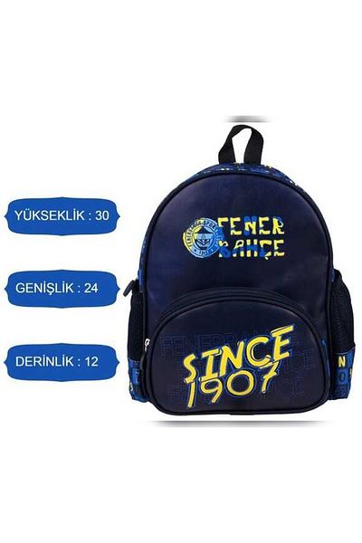 Fenerbahçe School-Backpack - Licensed Glass Door and Gift Steel Thermos