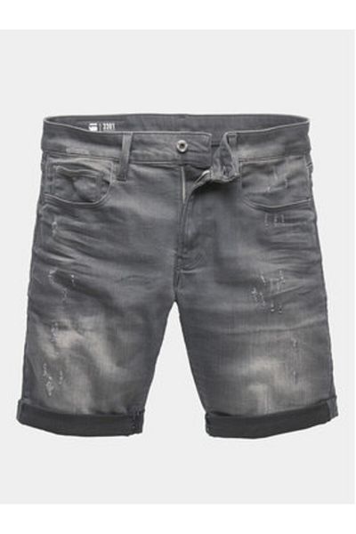 G-STAR RAW Pantaloni scurți din denim pentru bărbați G-Star Raw D10481-6132 Gri