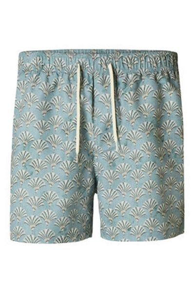 Selected Homme Pantaloni scurți de baie pentru bărbați 16089427 Verde